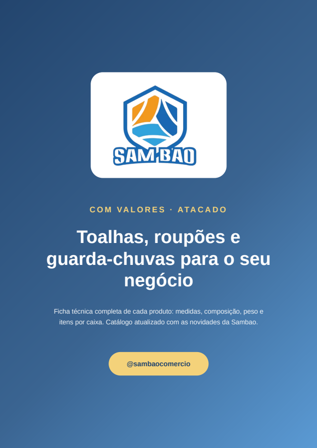 Capa original da versão Skybox — Catálogo sambao com valores.pdf